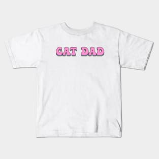 Cat Dad Kids T-Shirt